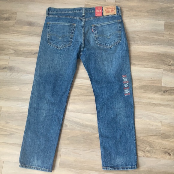 Relist 5/10❌ NWT Levi’s 502 regular taper with 2 way stretch jean size 34 x 30 - Picture 11 of 17